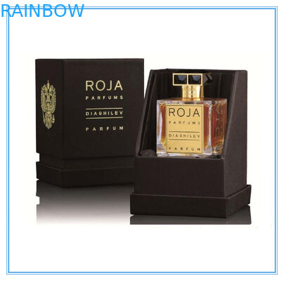 Scatola d'imballaggio del profumo porpora della carta patinata riciclabile con il fondo