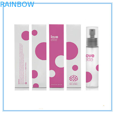 Contenitore di carta di cosmetici rossi che imballa un Libro Bianco da 350 grammi per esposizione