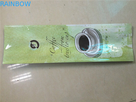 Sacchetto riciclabile di imballaggio di plastica della valvola per l'imballaggio del caffè/fagiolo da 8 once