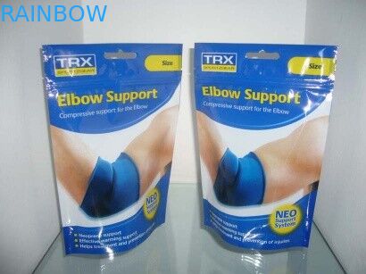 Lo sport ha stampato sta sui sacchetti di plastica che imballano con la tacca strappo/della chiusura lampo