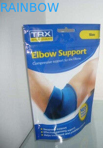 Lo sport ha stampato sta sui sacchetti di plastica che imballano con la tacca strappo/della chiusura lampo