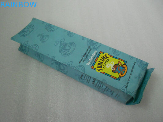 di alluminio laterale blu del rinforzo che imballa, imballaggio del chicco di caffè