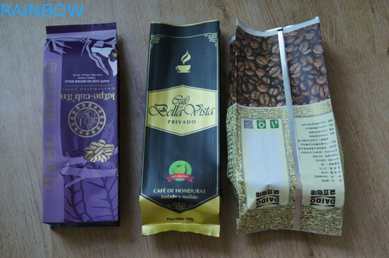 Bustine di tè opache di rivestimento laminate lato del rinforzo che imballano stampa variopinta con la valvola