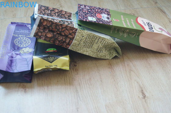 Bustine di tè opache di rivestimento laminate lato del rinforzo che imballano stampa variopinta con la valvola