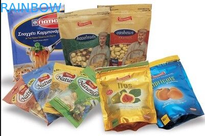 Stia sulle bustine di tè che imballano il rivestimento lucido laminato con la chiusura lampo/finestra