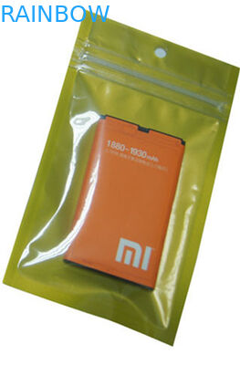 Borsa statica Noni su ordinazione della batteria del telefono cellulare anti con la chiusura lampo