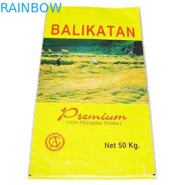 L'imballaggio di plastica laminato dell'alimento giallo insacca la stampa su ordinazione della guarnizione laterale 3
