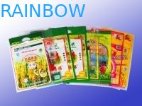 3 sacchetti laterali del laminato plastico della guarnizione che imballano stampa viva della prugna