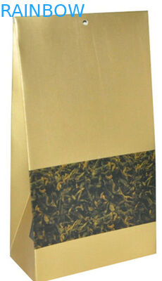 Carta kraft Classica su ordinazione che imballa per le bustine di tè, fondo piatto