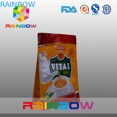 Borse d'imballaggio del tè vitale del fondo piatto/sacchetti d'imballaggio tè di plastica di economia