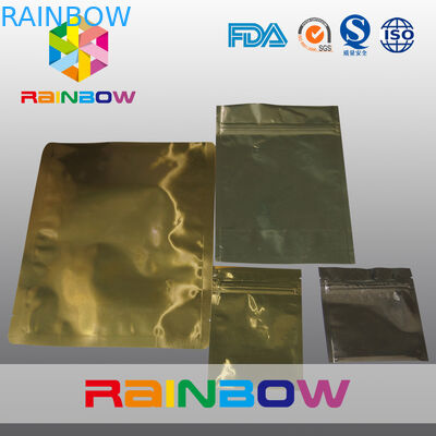 Borsa media della stagnola dell'oro materiale del commestibile che imballa amichevole eco-
