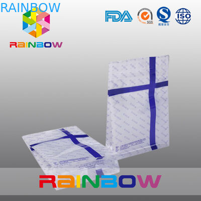 Sacchetti di plastica stampati incisione del fondo piatto che imballano risigillazione a chiusura lampo del commestibile