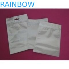 di alluminio stampato abitudine laterale argentea bianca 3 che cucina borsa con la chiusura lampo