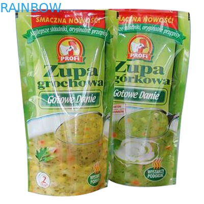 La chiusura sottovuoto dell'alimento dell'isolamento del di alluminio insacca il sacchetto della storta con la chiusura lampo per i supplementi