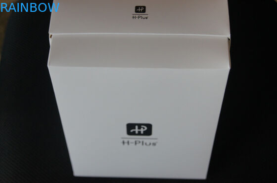 Contenitore di carta che imballa, contenitore di cellulare di risguardo bianco per l'imballaggio del telefono cellulare