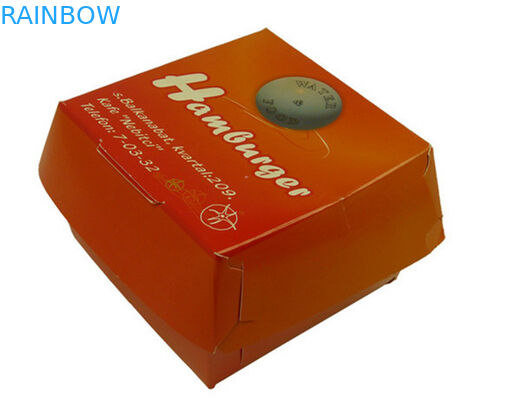 Progettazione stampata abitudine d'imballaggio della scatola di carta per il fast food