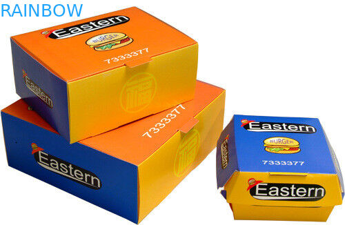 Scatola di carta di Premiium che imballa con la progettazione stampata abitudine per il fast food