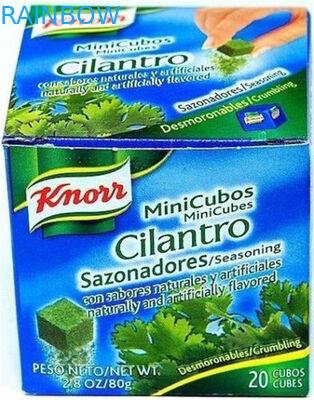 Scatola di carta di Personized che imballa per il condimento, pacchetti di condimento della scatola di carta