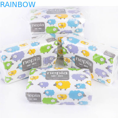 Scatole di carta su ordinazione eleganti rosa/contenitore quadrato di timbratura caldo di regalo di logo con la finestra