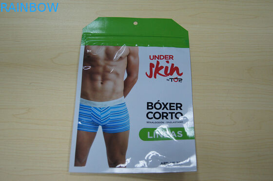 Sacchetto di Pacakging Noni dei sacchetti di plastica della borsa della biancheria intima del maschio con la chiusura lampo