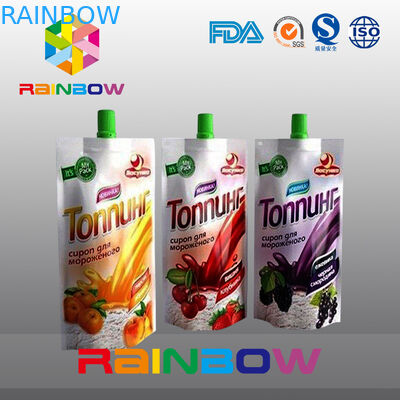 sacchetto ri--Sequeezed del becco degli alimenti per bambini di 140ml 200ml con la doppia chiusura lampo