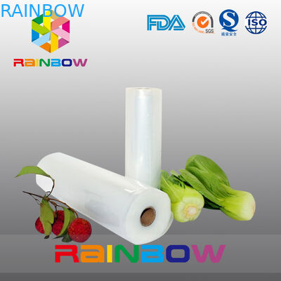Il nylon ha impresso barriera della borsa di vuoto/del rotolo di film imballaggio per alimenti l'alta