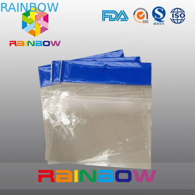 Borsa rossa dell'intestazione di OPP, borse stampate del cellofan, sacchetti di plastica piani