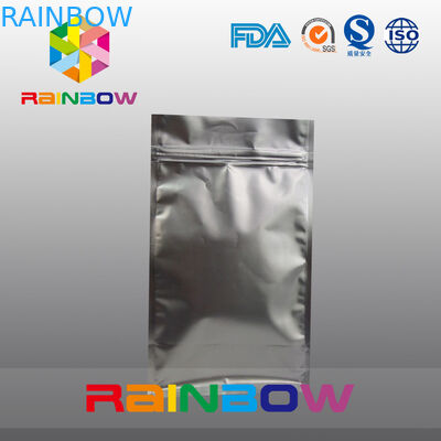 Il rinforzo inferiore d'imballaggio del caffè laterale della guarnizione del nero 8 di Matt insacca la chiusura lampo