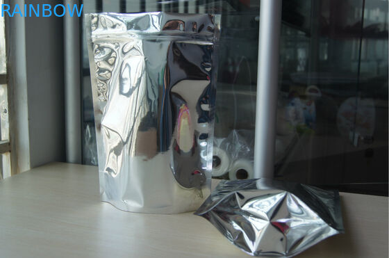 Le borse a chiusura lampo normali su misura del di alluminio/stanno sull'imballaggio del sacchetto della stagnola