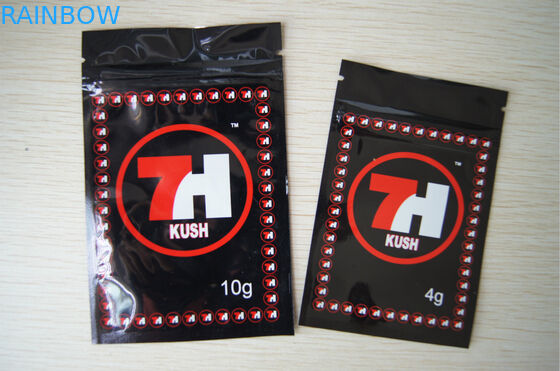 Incenso di erbe dei potpourri del di alluminio che imballa con la tacca dello strappo e della chiusura lampo