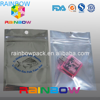 Su misura stampando la borsa allineata antidisturbo della stagnola, componenti elettroniche che imballano borsa