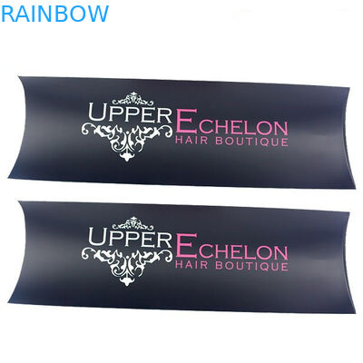 Scatola di carta stampata abitudine che imballa, scatola di carta di estensione dei capelli di estensione dei capelli