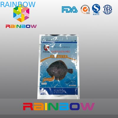 Il sacchetto dell'alimento per animali domestici del di alluminio 1kg che sta su con l'esca di pesca della chiusura lampo insacca