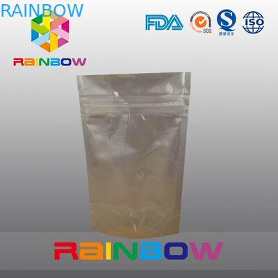 L'esposizione trasparente anteriore indietro sventa il sacchetto per l'imballaggio dei fagioli e dei dadi