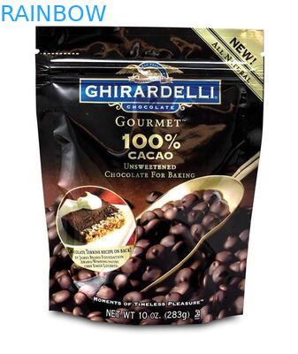 Sacchetti di plastica riciclati che imballano il sacchetto d'imballaggio del caffè da 10 once con la valvola e la chiusura lampo