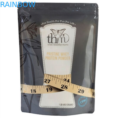 sacchetto di plastica di 1 libbra che imballa per la borsa d'imballaggio della polvere del proteina del siero con la chiusura lampo