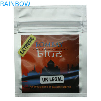 La polvere/pillole chimiche di Reseach insacca, sventa la borsa d'imballaggio di incenso di erbe con l'etichetta stampata
