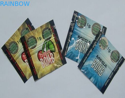 Borsa di erbe di sogno di California Incens/bustina chimica della pillola di ricerca chiusura lampo di Mylar