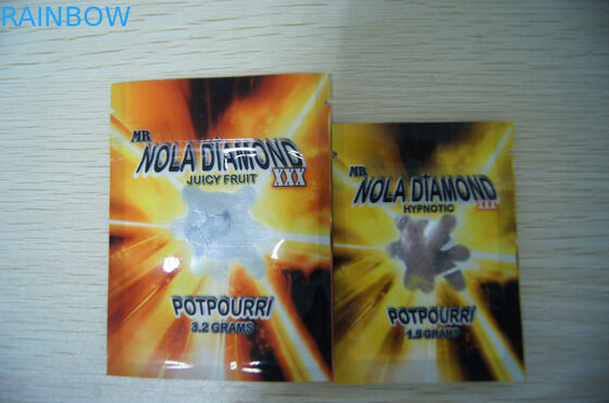 Incenso di erbe della Germania che imballa le borse/la borsa a chiusura lampo potpourri della Nuova Zelanda con materiale da otturazione superiore