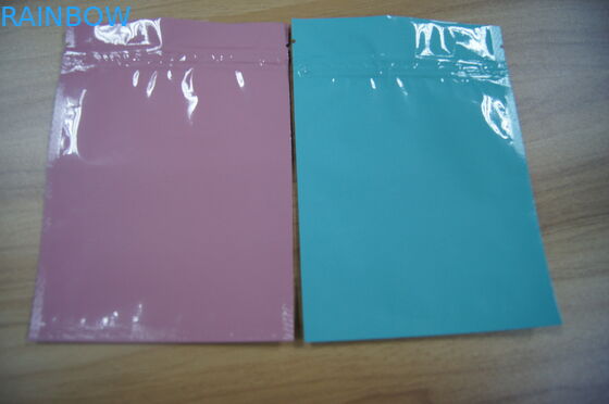 3"„ sacchetti variopinti dei potpourri della borsa della serratura dello zip della stagnola dell'alimentazione superiore x4, borsa della chiusura lampo di Mylar