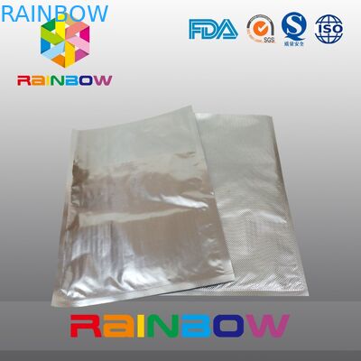 La chiusura sottovuoto dell'alimento del sigillatore della stagnola di Mylar insacca il sacchetto di alluminio d'argento del pacchetto di stoccaggio