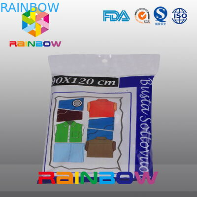 La grande chiusura sottovuoto di plastica dell'alimentazione spaziale insacca/le borse di stoccaggio vuoto della trapunta