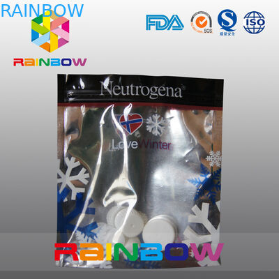 Il della foschia del corpo & di alluminio della lozione indietro e chiaramente fronteggia il sacchetto cosmetico Doypack