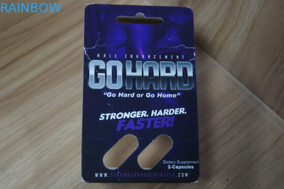 Blister riciclato che imballa per la capsula sessuale maschio di potenziamento di HD