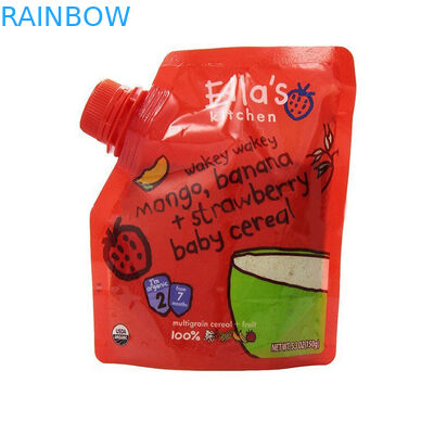 I sacchetti riutilizzabili BPA degli alimenti per bambini di Doypack liberano con il becco d'angolo