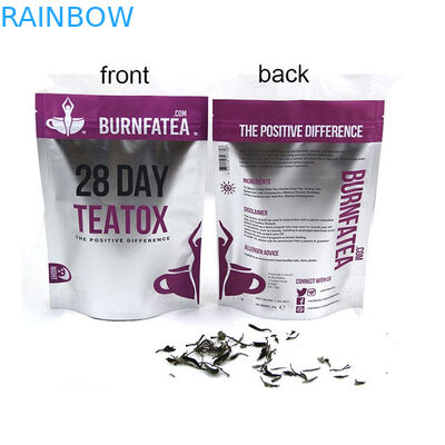 Bustina di tè stampata di Mylat che imballa con la chiusura lampo, tè richiudibile su ordinazione che imballa il pacchetto di Doy