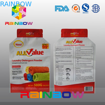 Su misura stampando la borsa di imballaggio di plastica per la polvere del detersivo di lavanderia 500g/detersivo