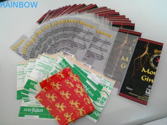 Etichette della manica degli strizzacervelli di applicazione della mano per l'imballaggio della bottiglia di acqua di cocco