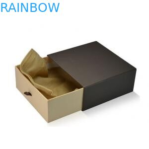 La forma del cuore ha riciclato il contenitore di carta che imballa, dimensione su misura crema di regalo della scatola di carta di Brown