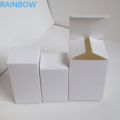 Imballaggio bianco della scatola di carta di Candy del profumo dei gioielli del cartone non stampato